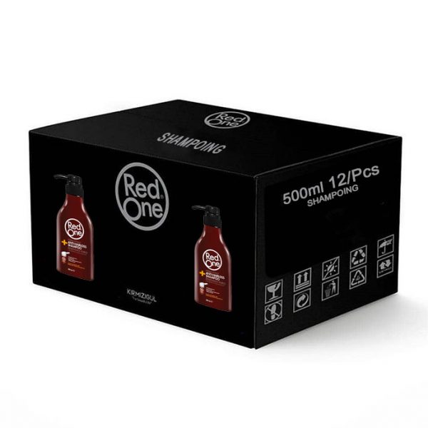 Carton Shampoing Red One - 500 ml.